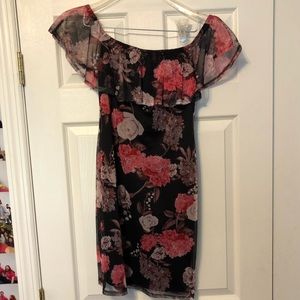 Charlotterusse floral cocktail dress